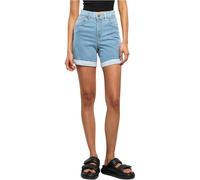 Urban Classics Damen 5-Pocket Bio-Stretch-Denim Shorts Blau Größe 26