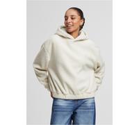Urban Classics Damen Ladies Oversized Bonded Sherpa Hoody TB8100 Whitesand-XS