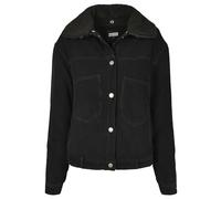 Urban Classics Parka S Oversized Corduroy Sherpa – Größe 5XL Schwarz