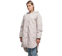 Urban Classics Damen Ladies Oversized Diamond Quilted Hooded Coat