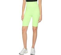 Urban Classics Damen Ladies Radler-Hose High Waist Cycle Yoga-Shorts, 2er pack, , electriclime/black, XS