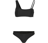 Urban Classics Ladies Recycled Asymmetric Tank Top Bikini Black Größe: XS | Bikinis Outlet | Damen | Schwarz