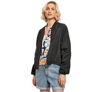 Urban Classics Ladies Recycled Batwing Bomber Jacket in Gr. 4XL in Schwarz