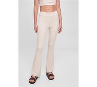 Urban Classics Ladies Recycled High Waist Flared Leggings Frauen in Gr. 4XL in Khaki