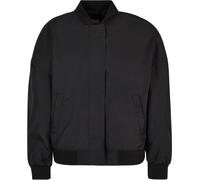 Urban Classics Ladies Recycled Oversized Light Bomber Jacket in Gr. M in Schwarz