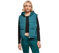 Urban Classics Ladies Recycled Twill Puffer Vest in Gr. M in Grün