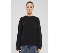 Urban Classics Damen Ladies Rib Knit Sweater TB7116 Black-XS