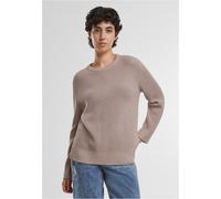 Urban Classics Ladies Rib Knit Pullover Beige XS