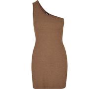 Urban Classics Ladies Rib One Shoulder Dress in Gr. XXL in Khaki