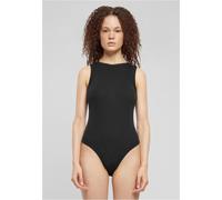 Urban Classics - Ladies Rib Tank Black - Body - Schwarz - XS - 95% Baumwolle, 5% Elastan,Baumwolle Schwarz XS