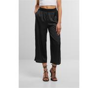 Urban Classics Damen Ladies Satin Wide Leg Culotte TB7488 Black-M