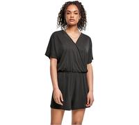 Jumpsuit URBAN CLASSICS "Urban Classics Damen Ladies Short Modal Jumpsuit" XL, US-Größen schwarz Damen Overalls XL, US-Größen black
