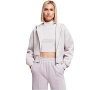 Urban Classics Damen Ladies Short Oversized Zip Jacket Sweatshirt, softlilac, XL