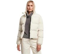 Urban Classics Winterjacke Damen Ladies Short Peached Puffer Jacket beige (whitesand) L