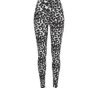 Urban Classics Ladies Soft AOP Leggings Schwarz 4XL