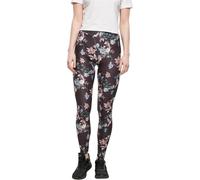 Urban Classics Ladies Soft Aop Leggings in Gr. S in Schwarz