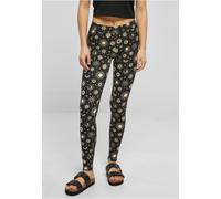 Urban Classics Damen Leggings Ladies Soft AOP Leggings blacksun 5XL