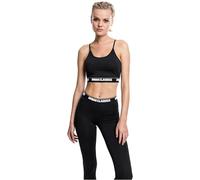 Urban Classics Sport-BH Bustier Damen schwarz Größe S