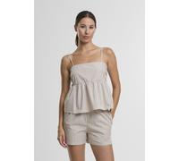 Urban Classics Damen Ladies Striped Cotton Cami Top TB7531 Cloud/White-M