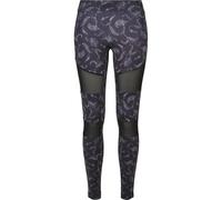 Urban Classics Leggings Mesh OAP blackpaisley L
