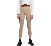 Urban Classics Curvy Damen Leggins hellbeige, Größe 4XL, 7022232 Hellbeige 4XL
