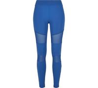 Urban Classics Damen Leggings Ladies Tech Mesh Leggings Sporty Blue-S