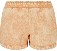Sweatshorts URBAN CLASSICS "Urban Classics Damen Ladies Towel Washed Sweat Shorts", Damen, Gr. 4XL, US-Größen, paleorange, 70% Baumwolle, 30% Polyester, unifarben, loose fit, Hosen Sweatshorts (639571