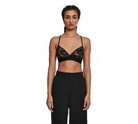 Urban Classics Ladies Triangle Lace Bra Damen-Bustier - schwarz S