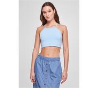 Urban Classics Damen Top Ladies Triangle Top balticblue S