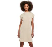 Urban Classics Damen Ladies Turtel Extended Shoulder Dress Kleid, Softseagrass, XS EU