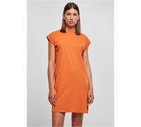Urban Classics Damen TB1910-Ladies Turtle Extended Shoulder Dress Kleid, vintageorange, S