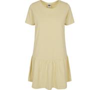 Urban Classics Ladies Valance Tee Dress Frauen in Gr. S in Gelb