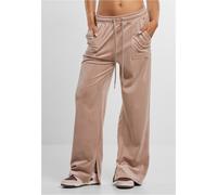 Urban Classics Damen Ladies Velvet Sweatpants TB7114 Duskrose-2XL