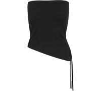 Urban Classics Damen Ladies Waffle Pique Bandeau Top TB7529 Black-XL