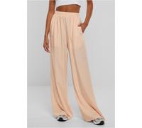 Urban Classics Damen Ladies Wide Leg Viscose Pants TB5996 Softapricot-XS
