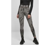 Urban Classics Curvy Damen Leggings schwarz / grau / beige, Größe 3XL, 7176497 Schwarz / Grau / Beige XXXL
