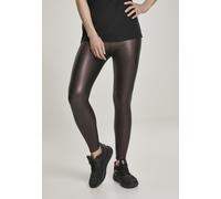 Urban Classics Ladies Faux Leather High Waist Leggings Damen-Leggings - schwarz S