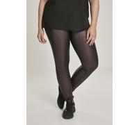 Urban Classics Damen Leggings Ladies Faux Leather High Waist Leggings Redwine-L
