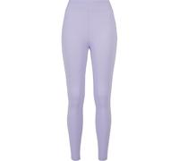Leggings URBAN CLASSICS "Urban Classics Damen Ladies High Waist Tech Leggings", Damen, Gr. S, US-Größen, lavender, 80% Polyimid, 20% Elasthan, unifarben, skinny fit, Hosen Leggings (11776863-S) lavend