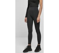 Urban Classics Leggings Damen Highwaist Biker Tech Mesh Schwarz Größe XL