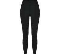 Urban Classics Ladies Highwaist Shiny Stripe Leggings in Gr. S in Schwarz