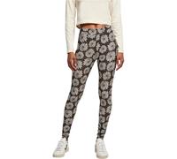 Urban Classics Damen Soft AOP Leggings Weiß Größe S