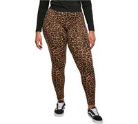 Urban Classics Leggings Damen Soft Darkleo – 85% Polyester/15% Elasthan – Skinny Fit, Braun L
