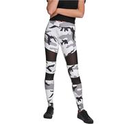Urban Classics Damen Leggings Ladies Camo Tech Mesh Leggings Snowcamouflage-M
