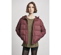 Urban Classics Damen Leichte Jacke Ladies Hooded Puffer Jacket Cherry-M