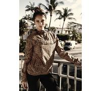 Urban Classics Damen Leichte Jacke Ladies Pattern Pull Over Jacket Leo-S