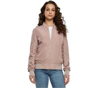 Urban Classics Damen Light Bomber Jacket - leichte Übergangsjacke im Regular Fit aus Polyester mit Reißverschluss und Rippbündchen für Freizeit und Streetwear,Light Pink,S