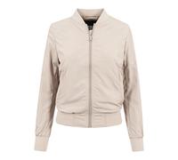 Urban Classics Damen Light Bomber Jacket – leichte Übergangsjacke, Regular Fit, Polyester, Sand XL