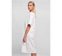 Urban Classics Damen Women's Organic Long Oversized Tee Dress Kleid, Weiß, L EU