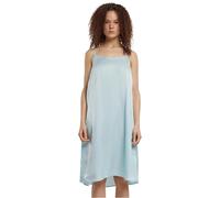 Urban Classics Damen Nachthemd Ladies Viscose Satin Slip Dress, Slip Dress für Frauen, ärmellos, oceanblue, XXL